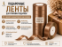 Подарочные ленты (светло-коричневые)